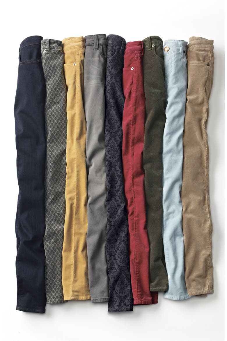 'Mia' Skinny Jeans, Alternate, color, GREY