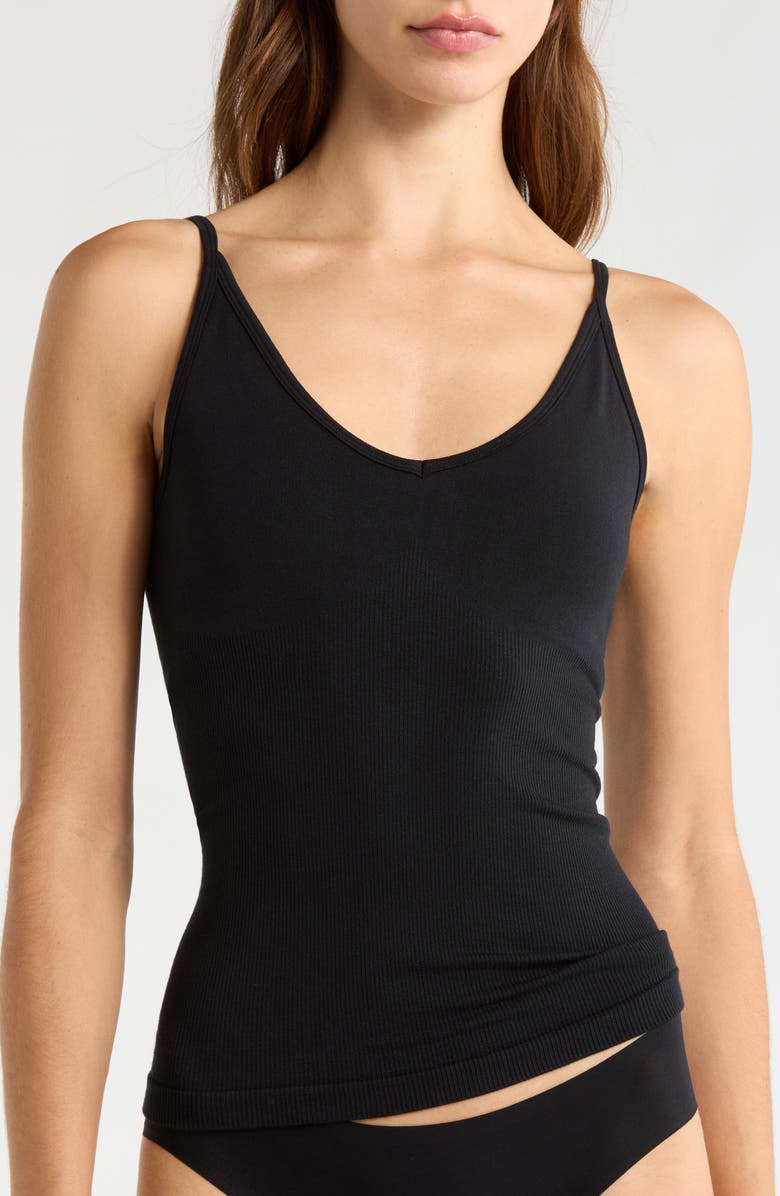 Lunya Seamless Modal Blend Tank, Main, color, Immersed Black