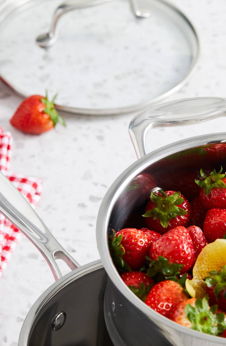 Cuisine::pro<sup>®</sup> iconiX<sup>™</sup> 10-Piece Cookware Set, Alternate, color, Silver