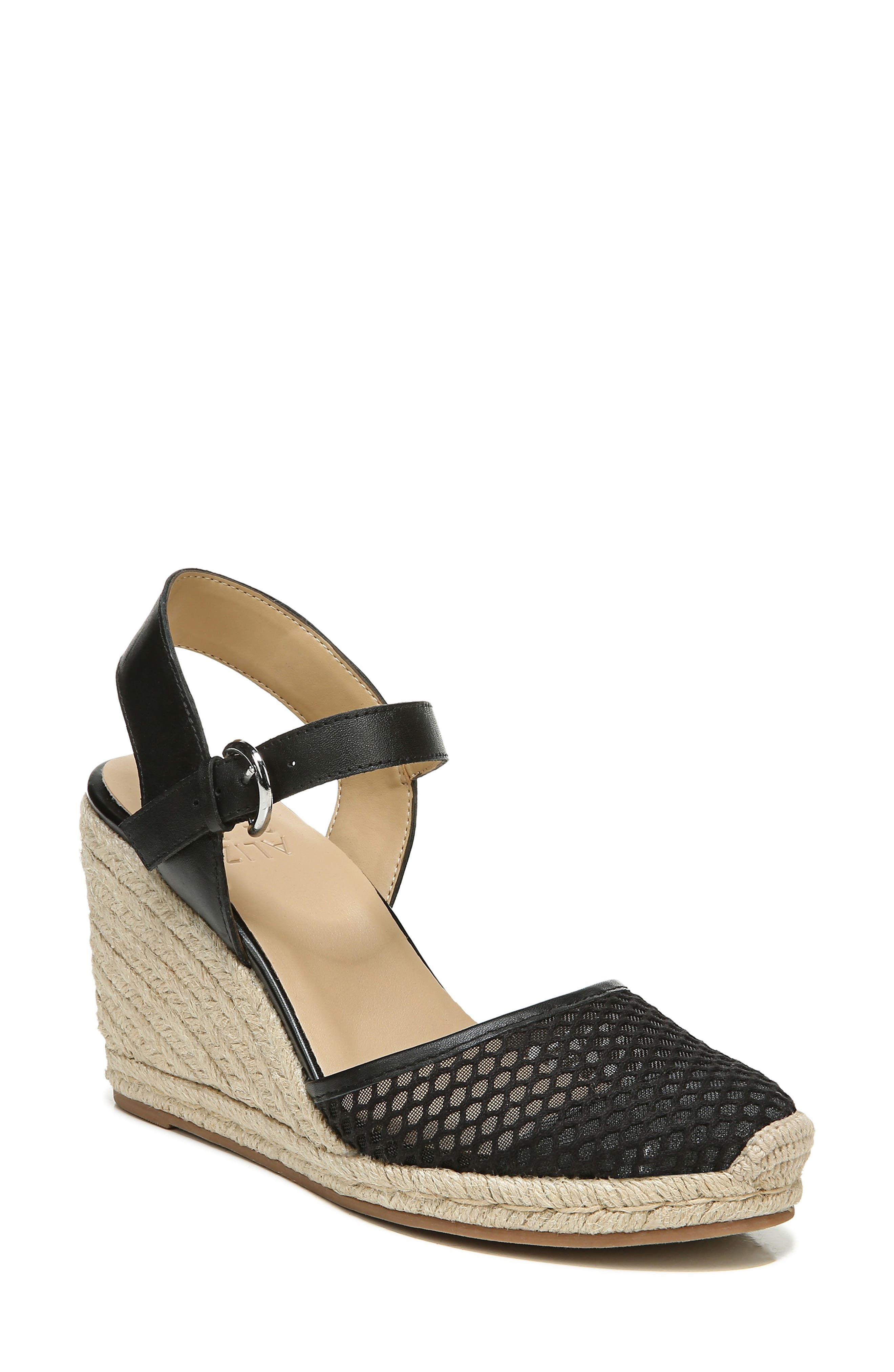 Naturalizer Phebe Espadrille Wedge Sandal, Main, color, 