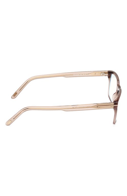 Tom Ford 54mm Rectangular Blue Light Blocking Glasses