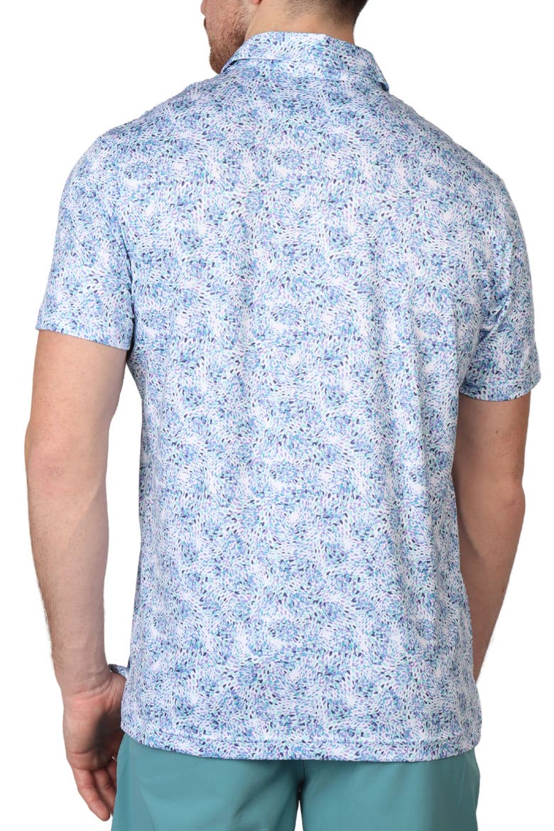 Color Splash Performance Polo, Alternate, color, SEAFOAM