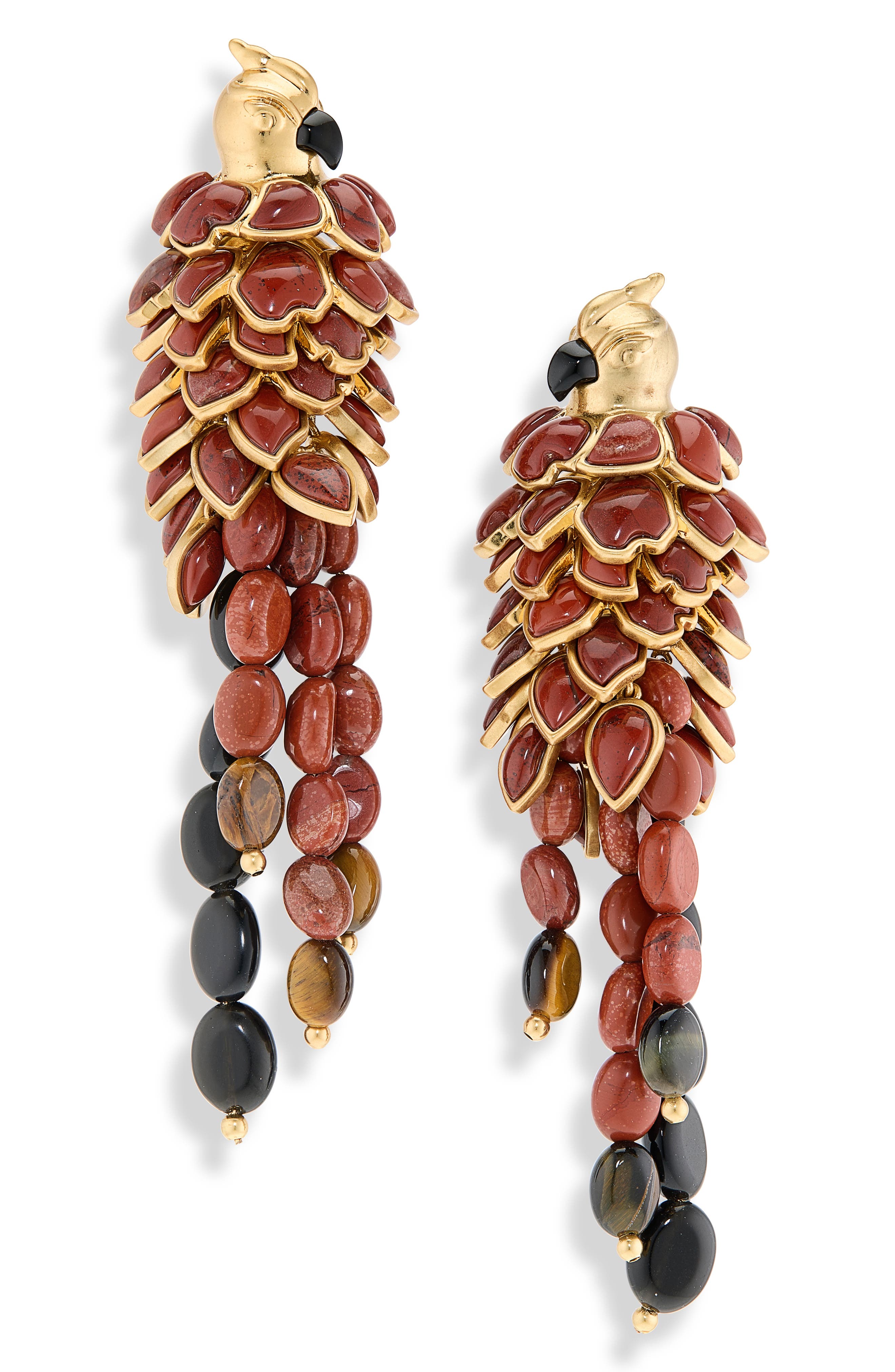 selected GOLD/ DARK RED