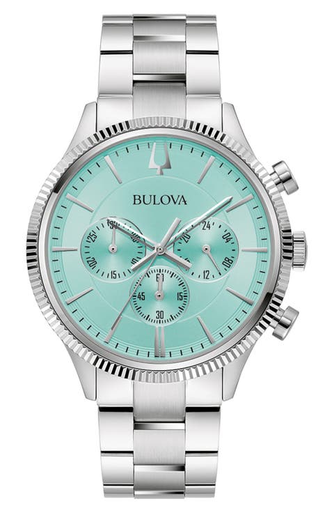 Chronograph Bracelet Watch, 42mm