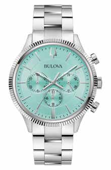 BULOVA Chronograph Bracelet Watch, 42mm
