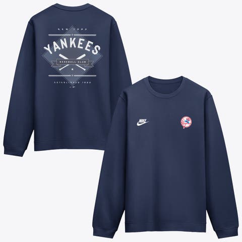 Men's Nike Navy New York Yankees Cooperstown Diamond Sweatshirt