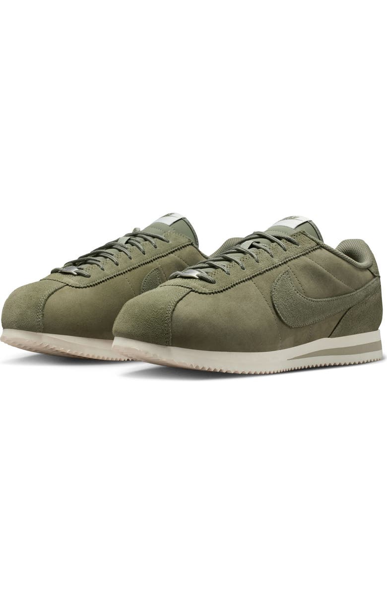 Nike Cortez Premium Sneaker, Main, color, 301 Slvrsg/Slvrsg