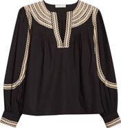 Ulla Johnson Laurenza Long Sleeve Top