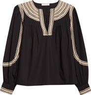 Ulla Johnson Laurenza Long Sleeve Top