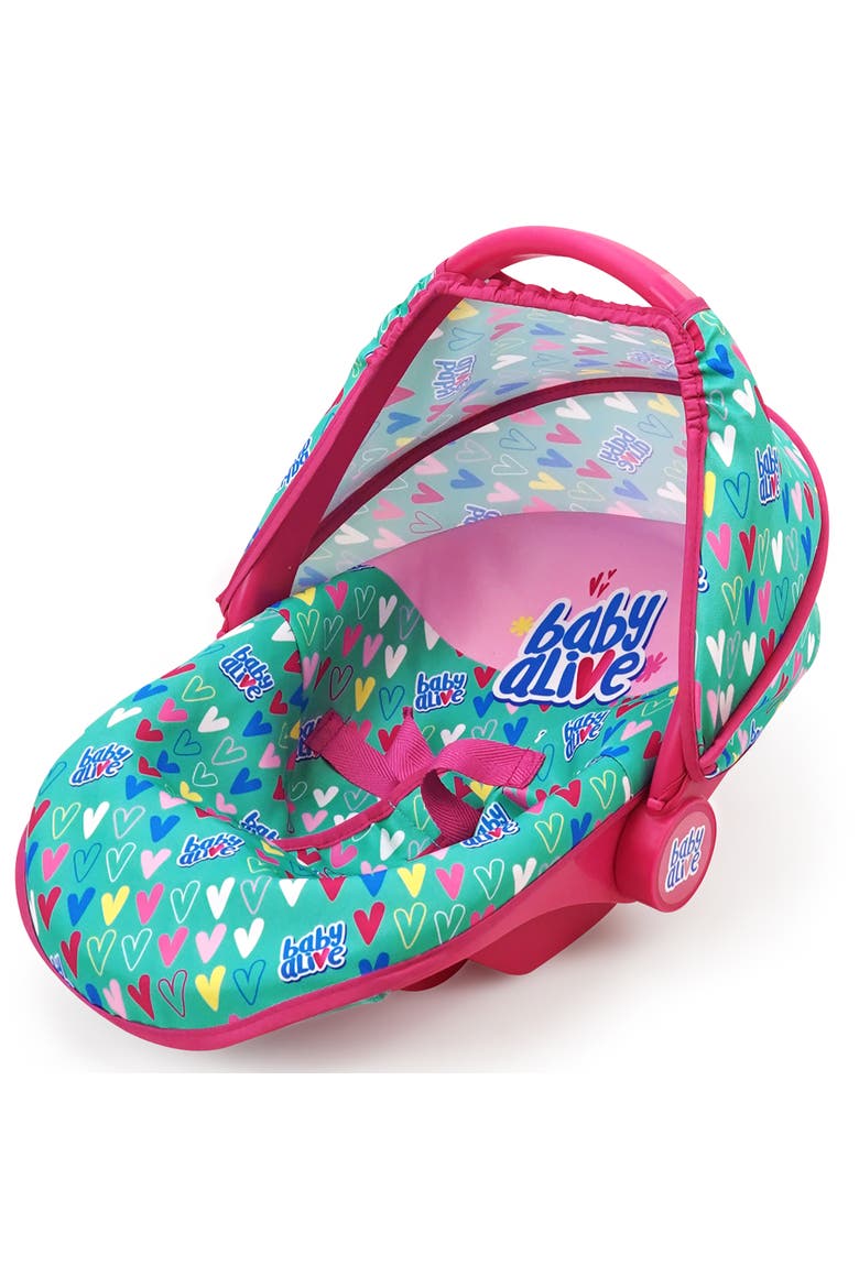 Deluxe Doll Car Seat, Main, color, Multicolored