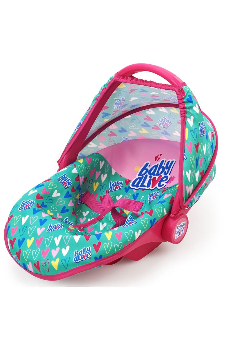 Baby Alive Deluxe Doll Car Seat, Main, color, Multicolored