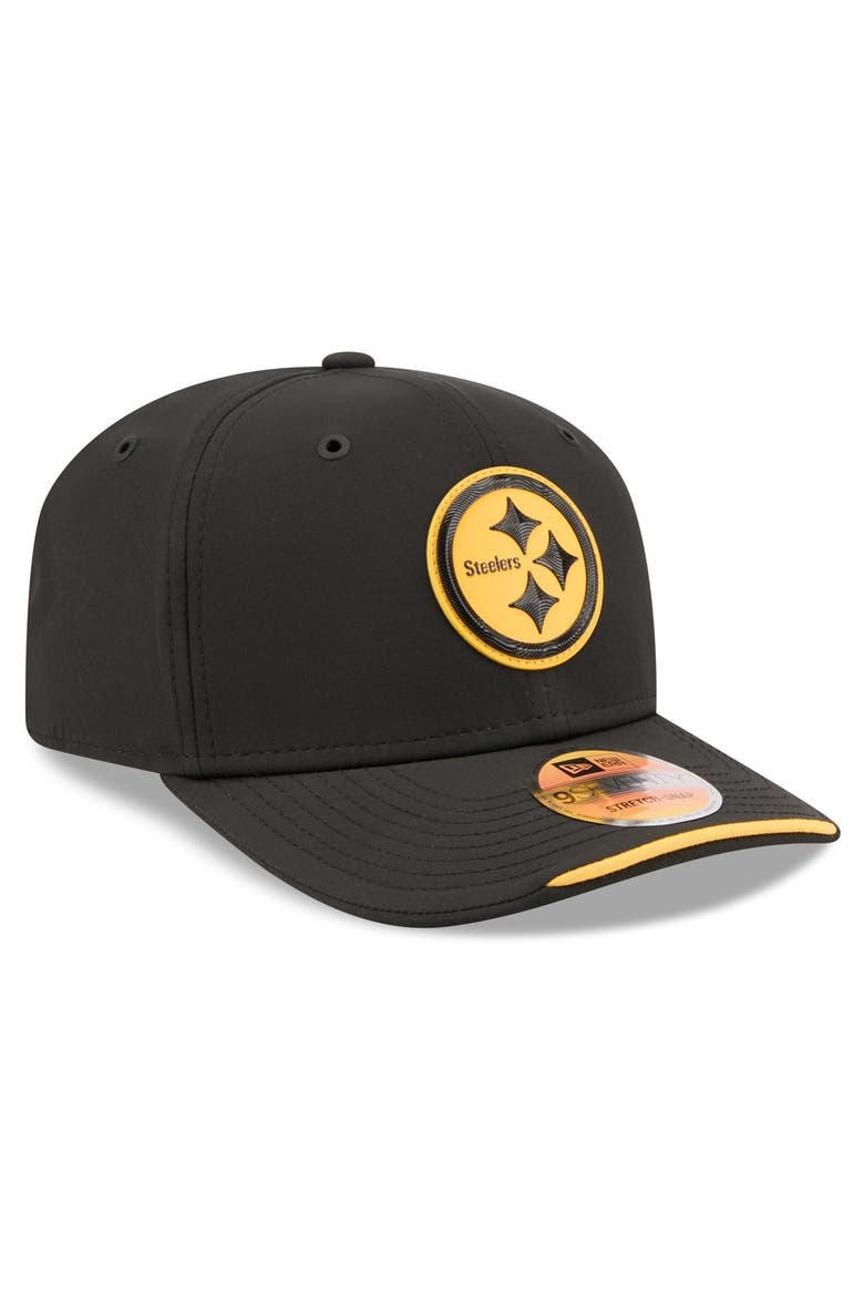 Men's New Era Black Pittsburgh Steelers 2026 Sideline 9SEVENTY Adjustable Hat, Alternate, color, Black