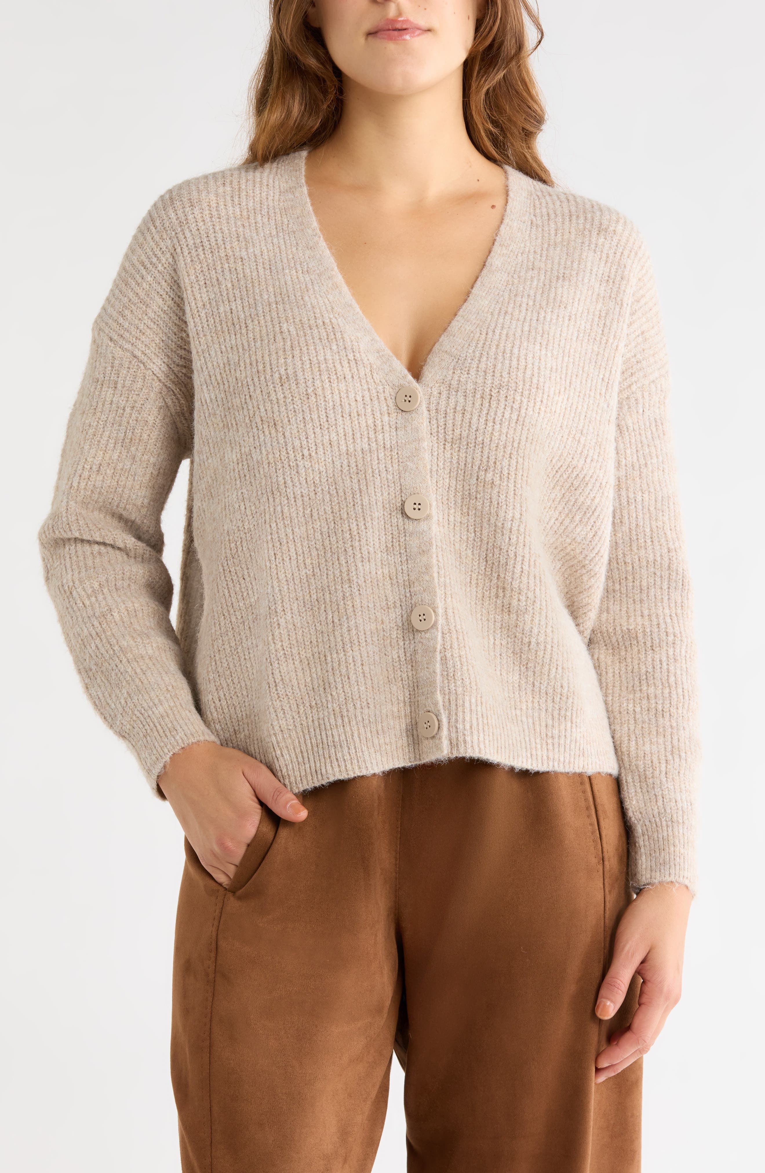V-Neck Cardigan