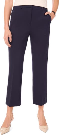 Ponte Knit Kick Flare Leg Pants
