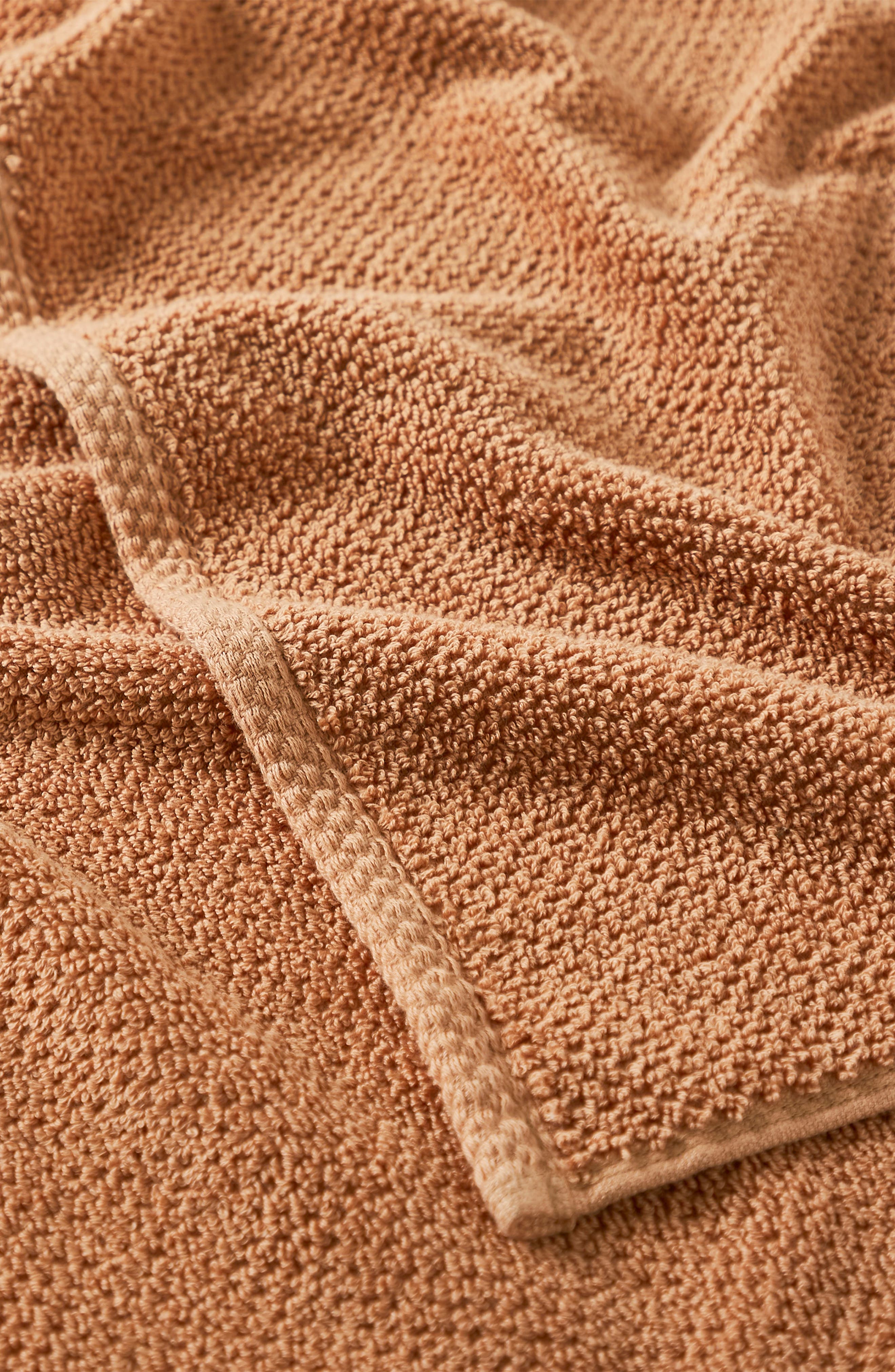 Cotton 4-Pack Textured Bath Towel Set