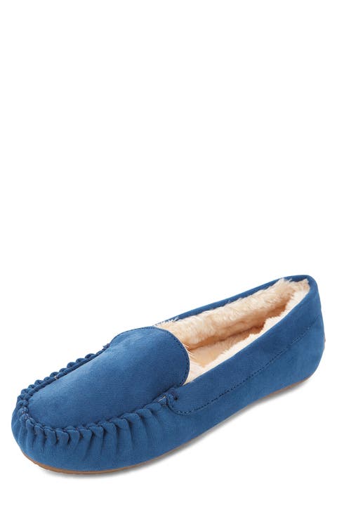 Faux Fur Lined Slipper (Women)