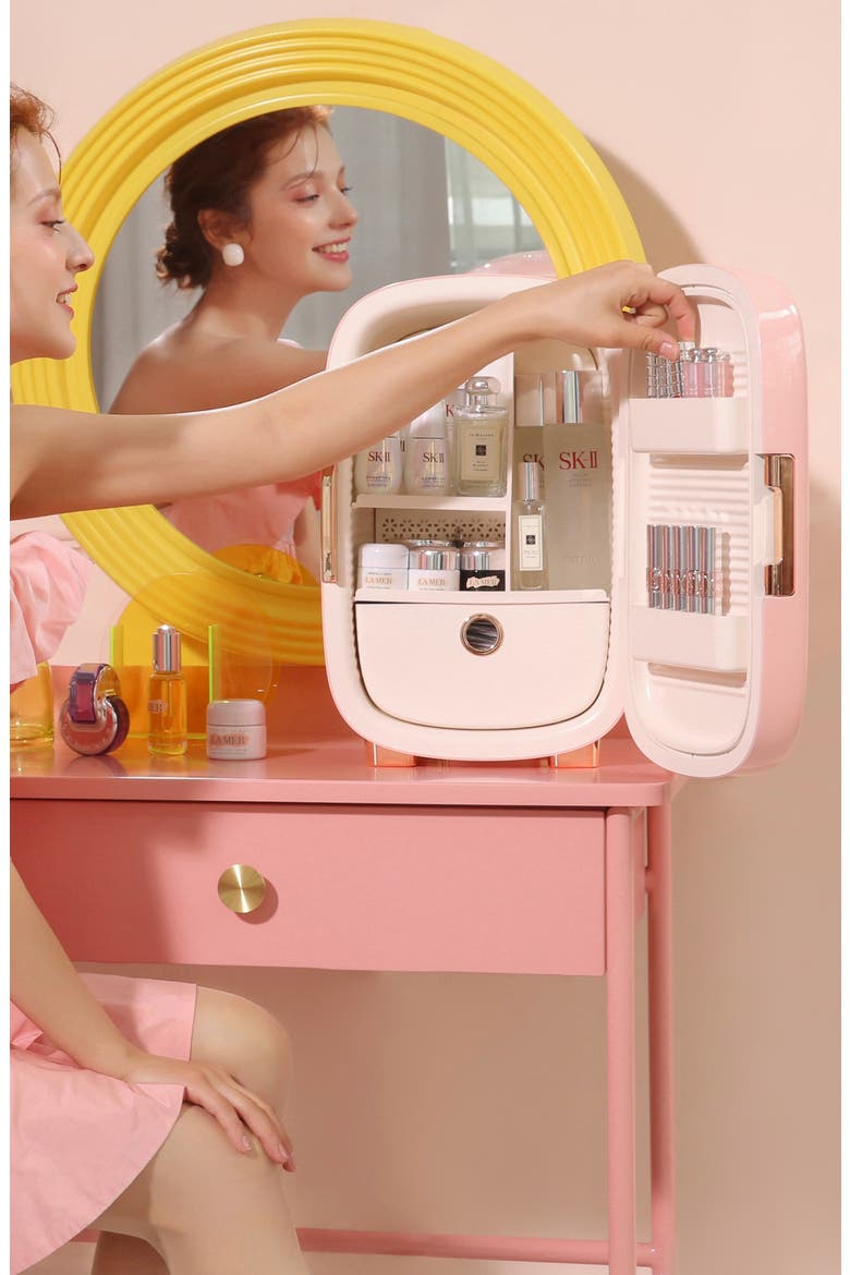 Luxe Skin Care Fridge, Alternate, color, NONE