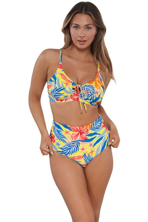 Sunsets Capri High Waist Bikini Swim Bottoms
