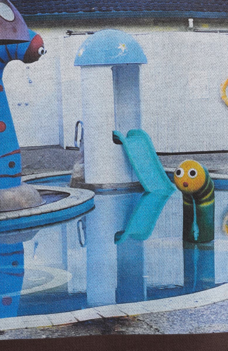 JUNGLES Prefabricated Dreams Cotton Blend Graphic Hoodie, Alternate, color, 