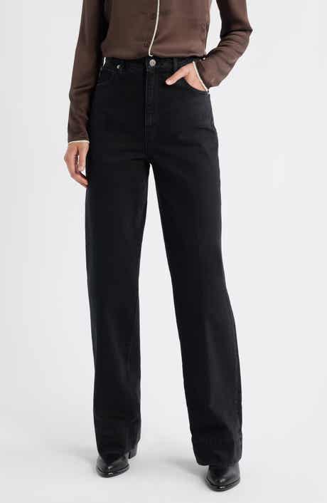 FRAME The Streamline High Waist Wide Leg Jeans