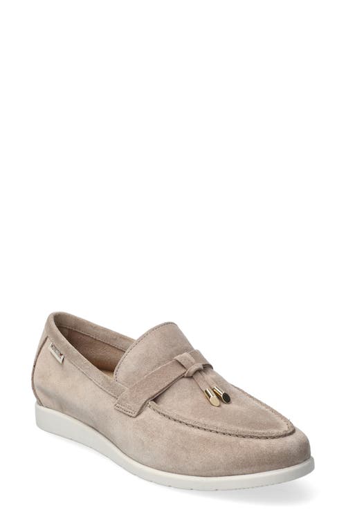 Mephisto Valenza Loafer In Taupe Velours