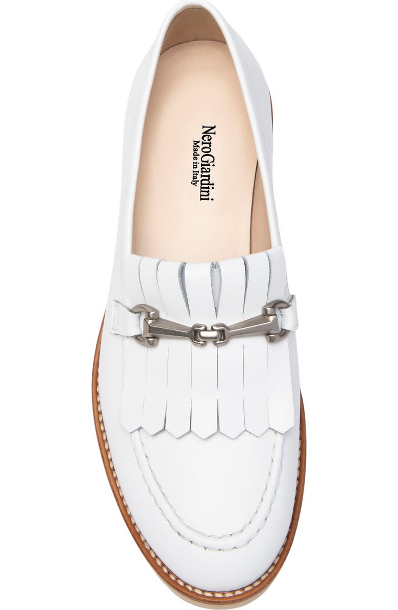 NeroGiardini Kiltie Bit Loafer, Alternate, color,