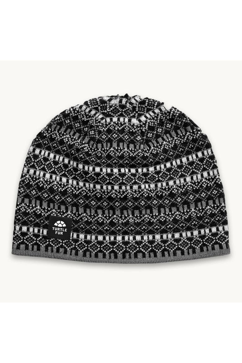 Franz Merino Wool Beanie, Main, color, Franz Black