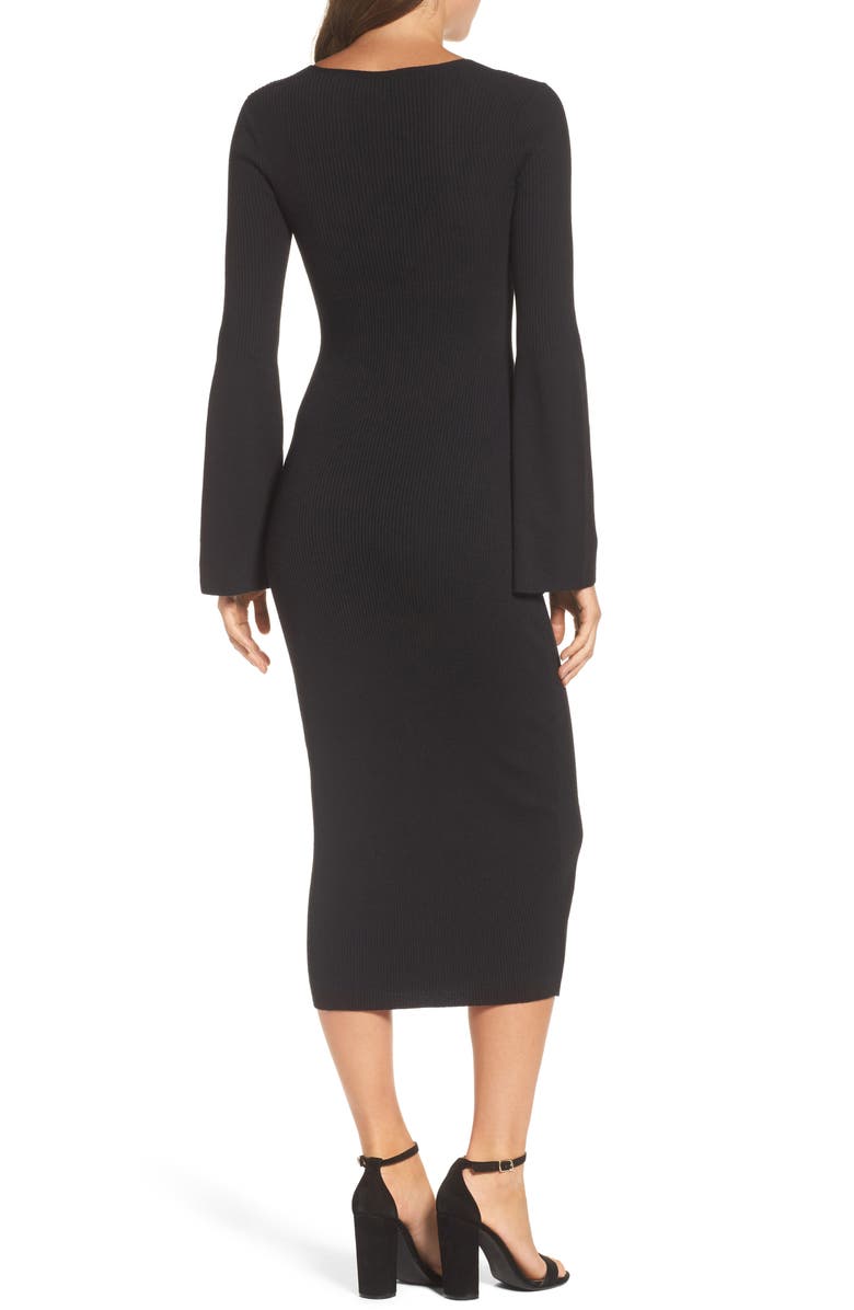 French Connection Virgie Knits Midi Dress, Alternate, color, 