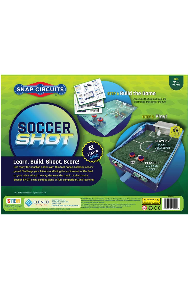 Snap Circuits Soccer Shot Wire Tabletop Game, Alternate, color, Multicolored