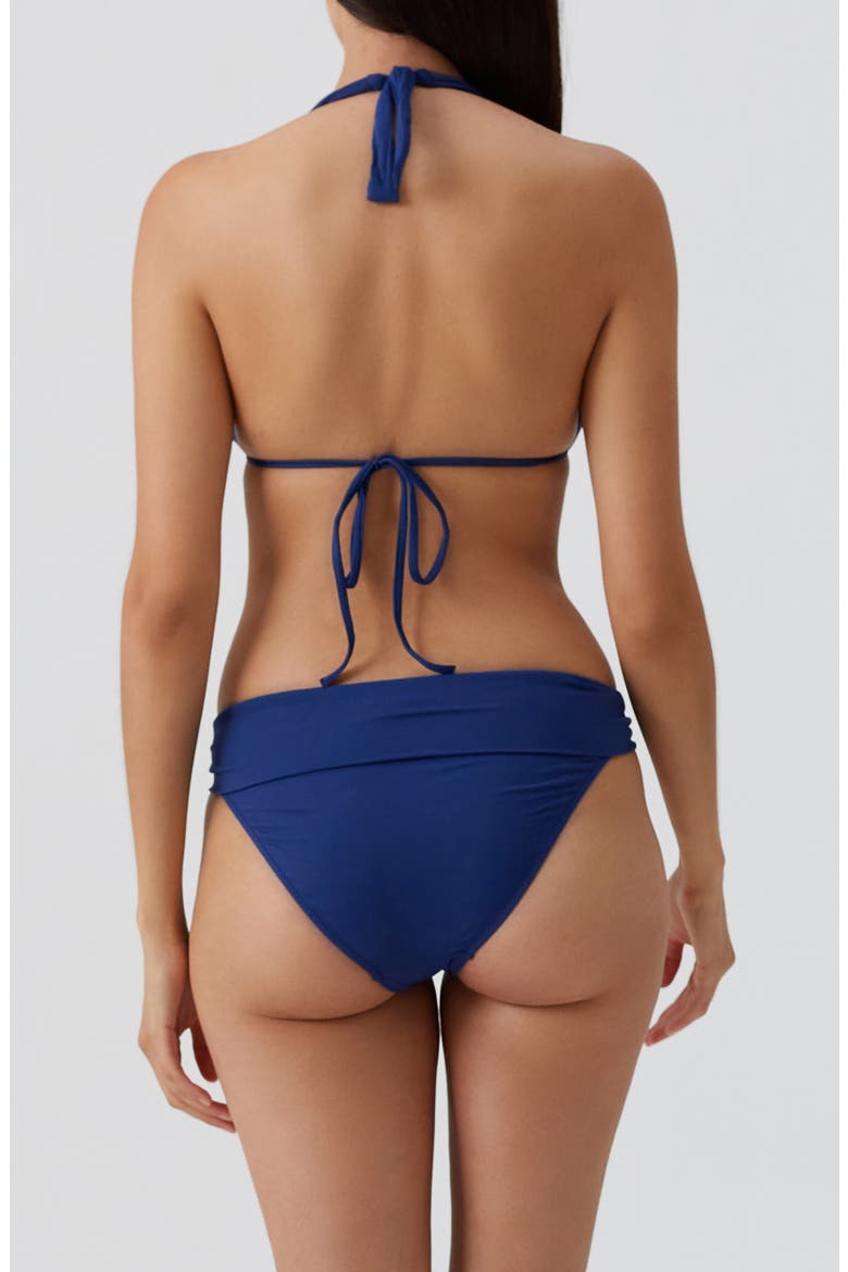 Grenada Halter Bikini Top, Alternate, color, MARINE