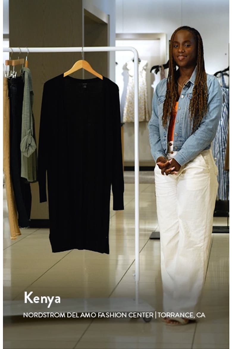 Open Front Longline Cardigan video