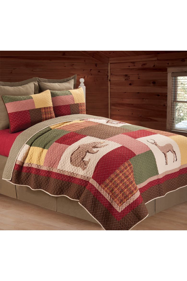 Luke Quilt, Main, color, Brown