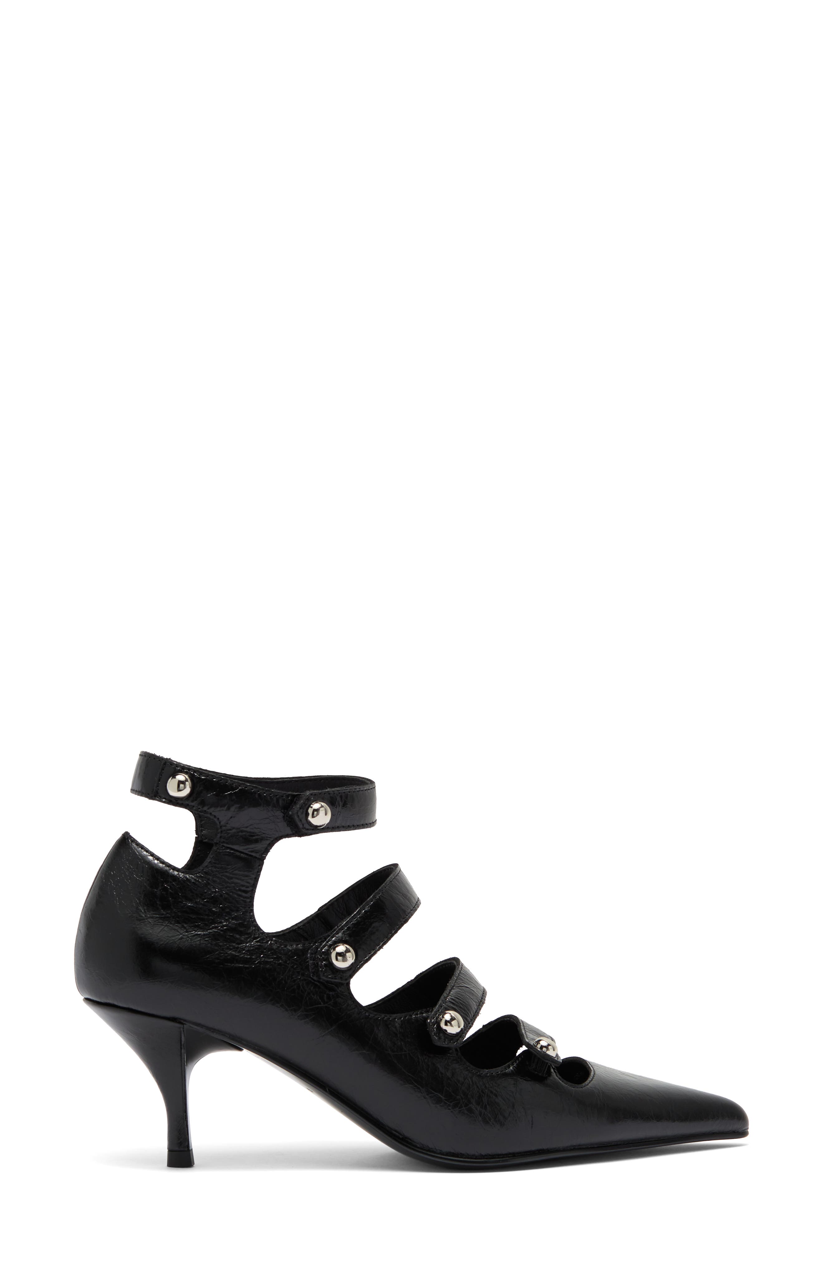Jeffrey Campbell Reporter Pointed Toe Mary Jane Pump, Alternate, color, 