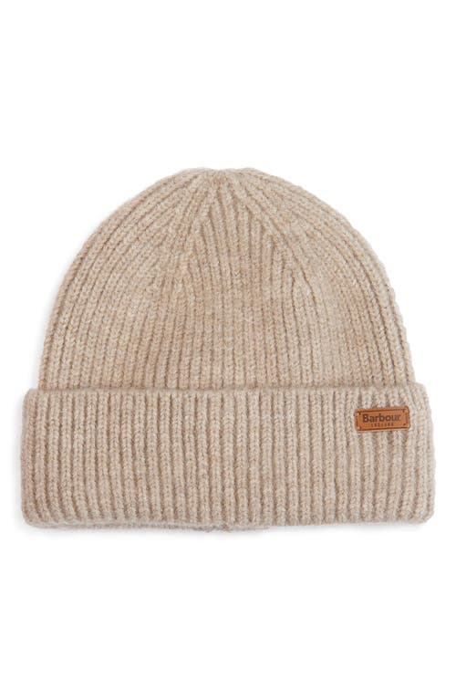 Barbour Pendle Beanie In Neutral