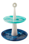 selected Blue / Turquoise / White