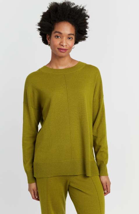 Wool & Cashmere Slouchy Sweater