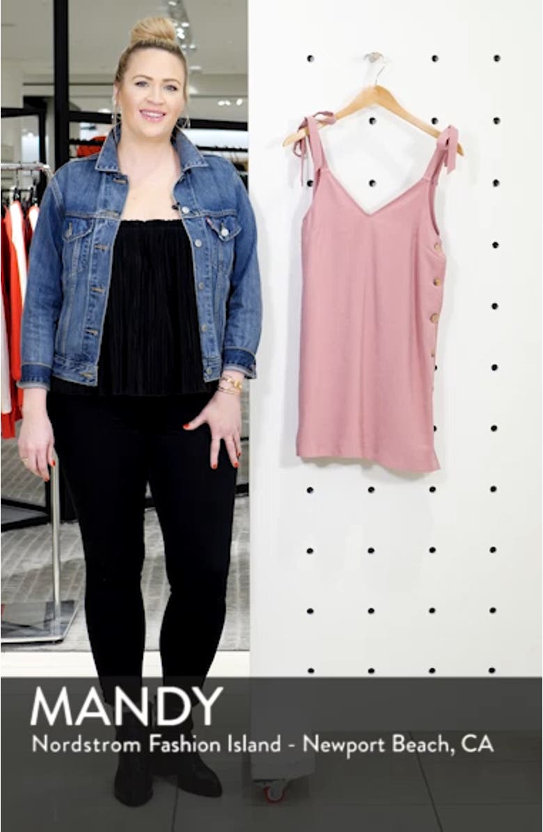 Tilda Button Mini Slipdress, sales video thumbnail