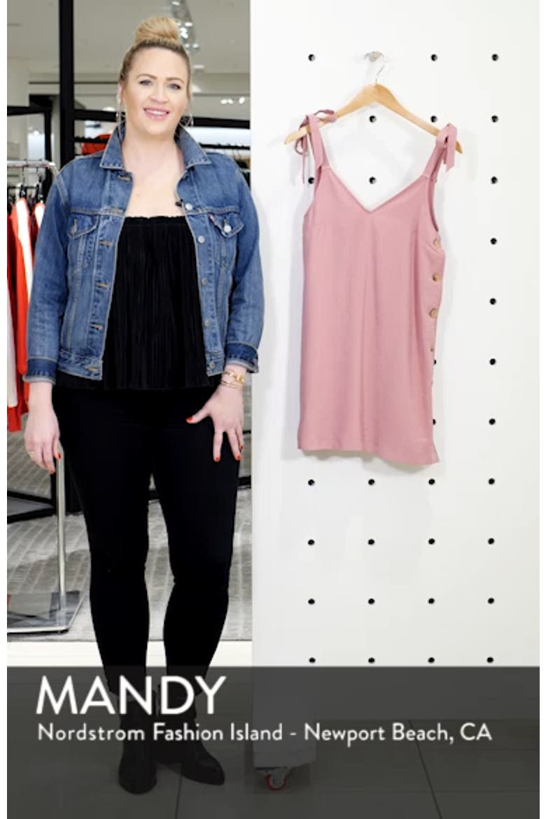 Tilda Button Mini Slipdress video