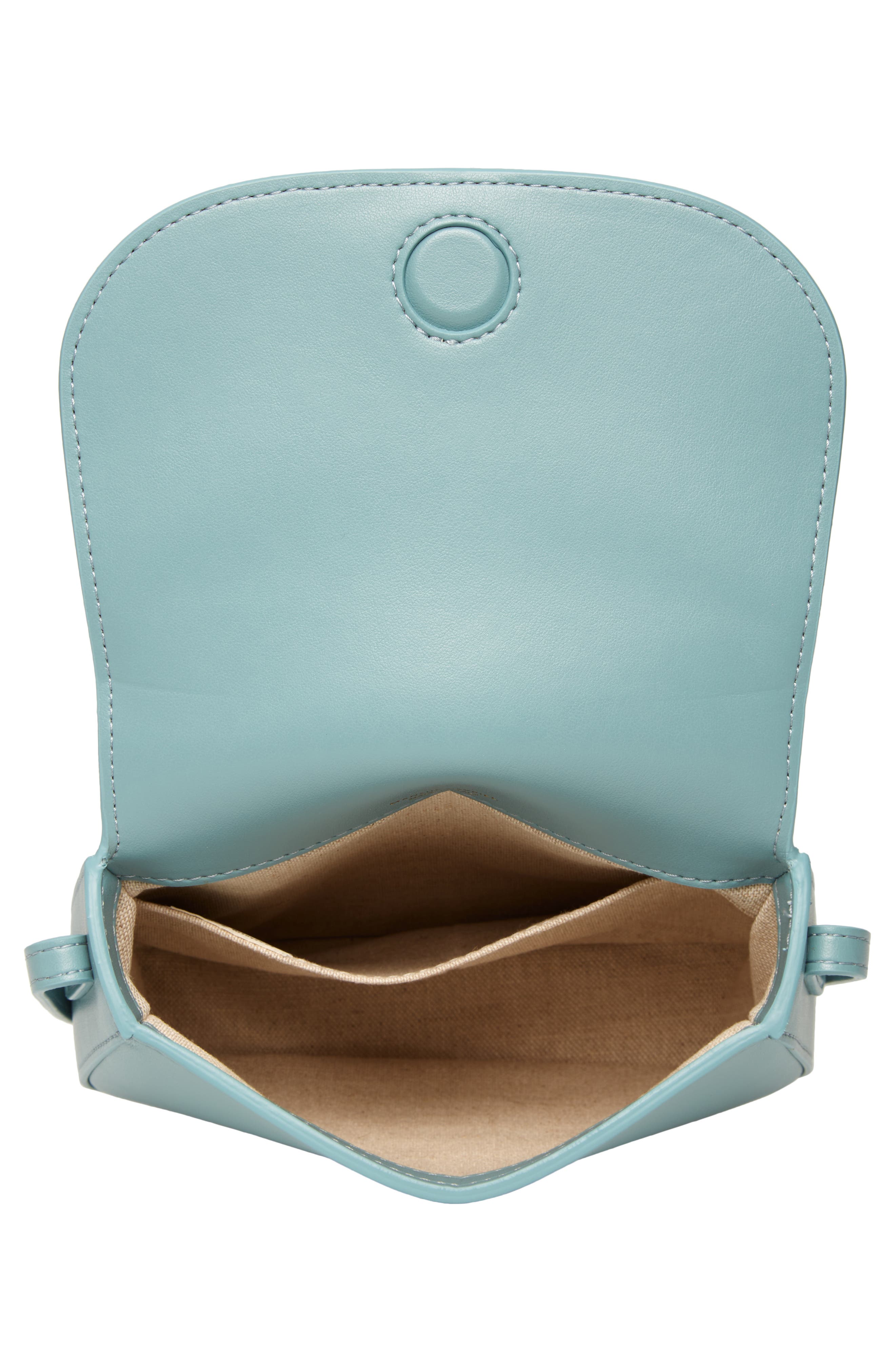 Mansur Gavriel Mini Classic Faux Leather Crossbody Bag, Alternate, color, 