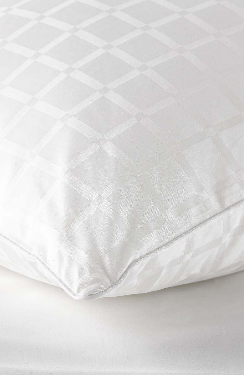 The White Company Firm Soft & Light Breathable Down Alternative Pillow, Alternate, color, 