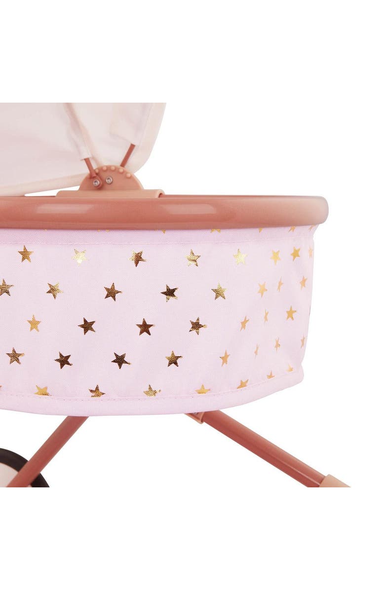 Battat Double Baby Doll Carriage, Alternate, color, Pink