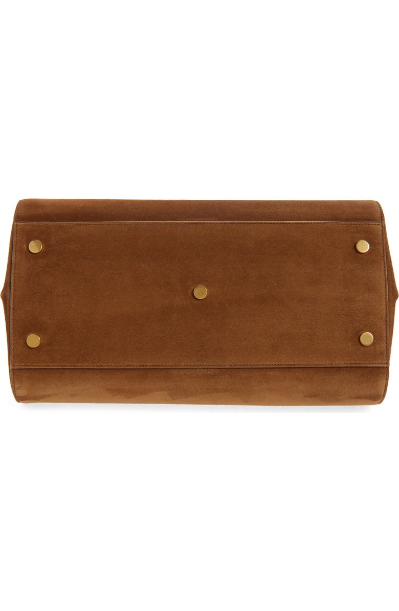 Saint Laurent Large Sac de Jour Suede Tote, Alternate, color,