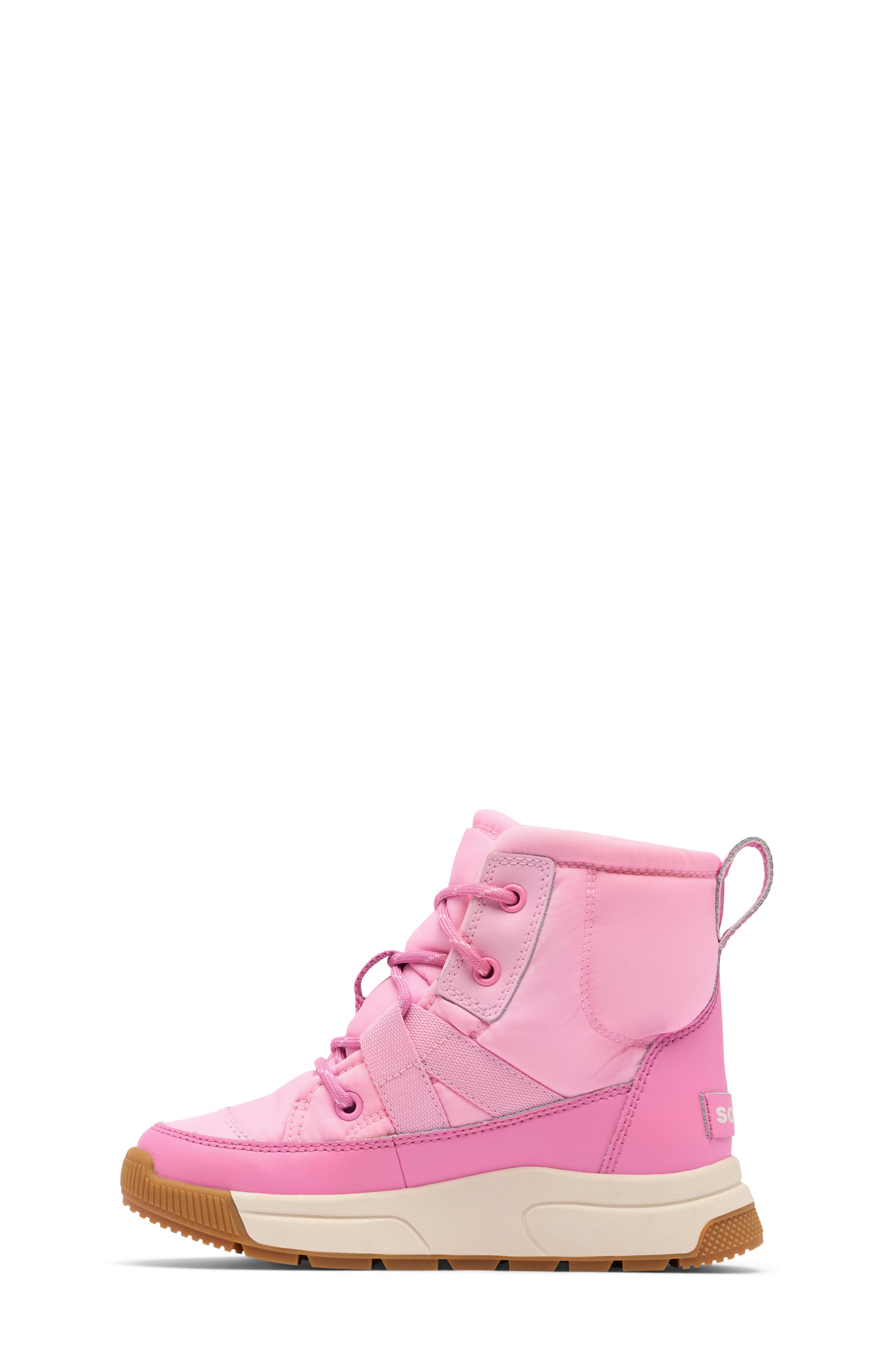 Kids' Whitney III Waterproof Mid Boot, Alternate, color, PINK FLARE/ ORCHID