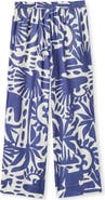 Cartolina Mia Printed Linen Pant