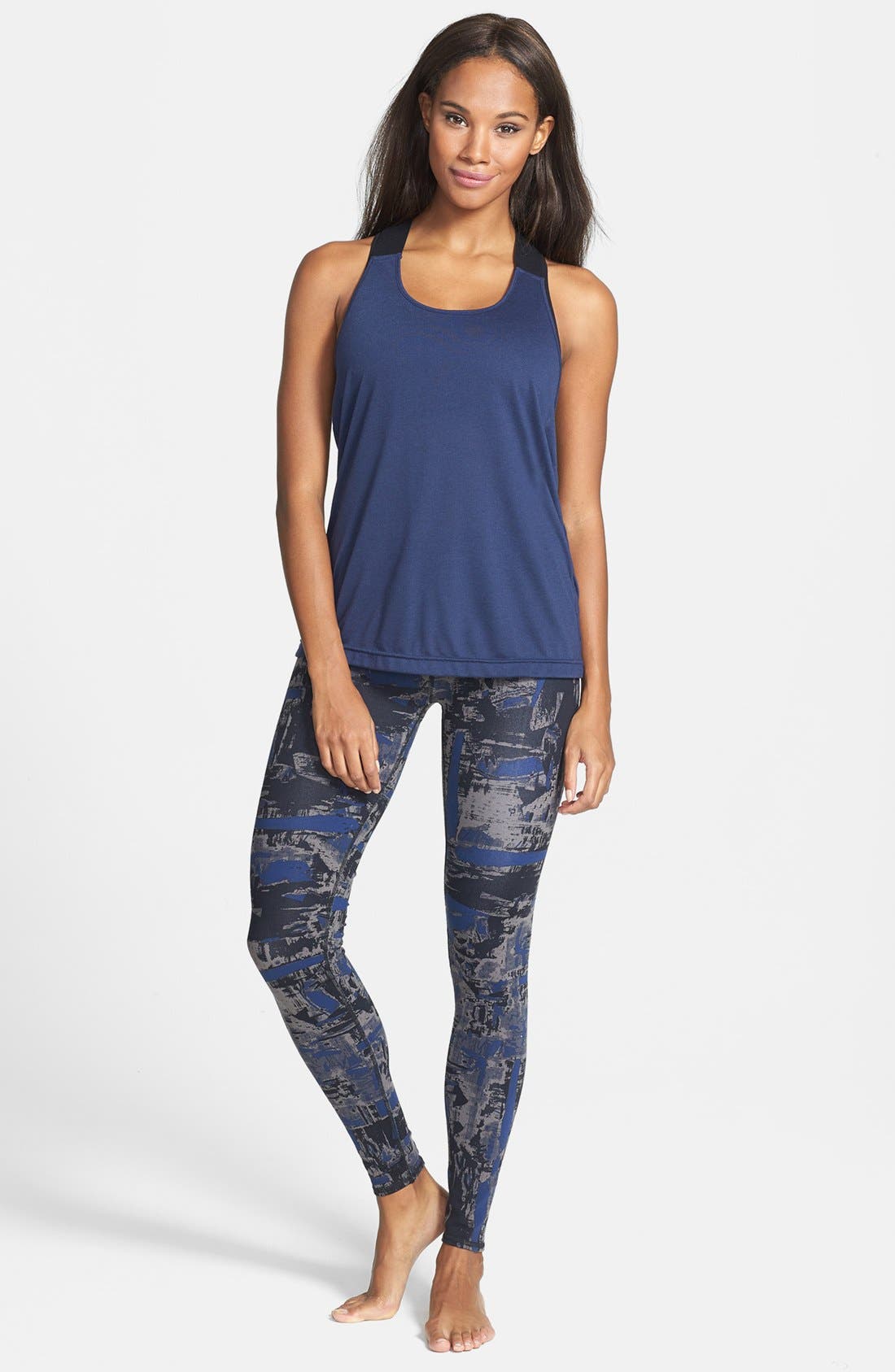 Alo 'Raya' Draped Back Tank (Women) | Nordstrom