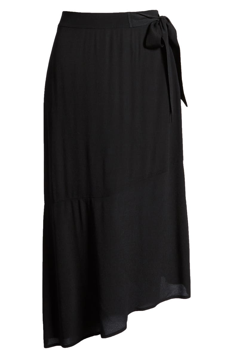 Chelsea28 Asymmetrical Faux Wrap Skirt, Alternate, color,