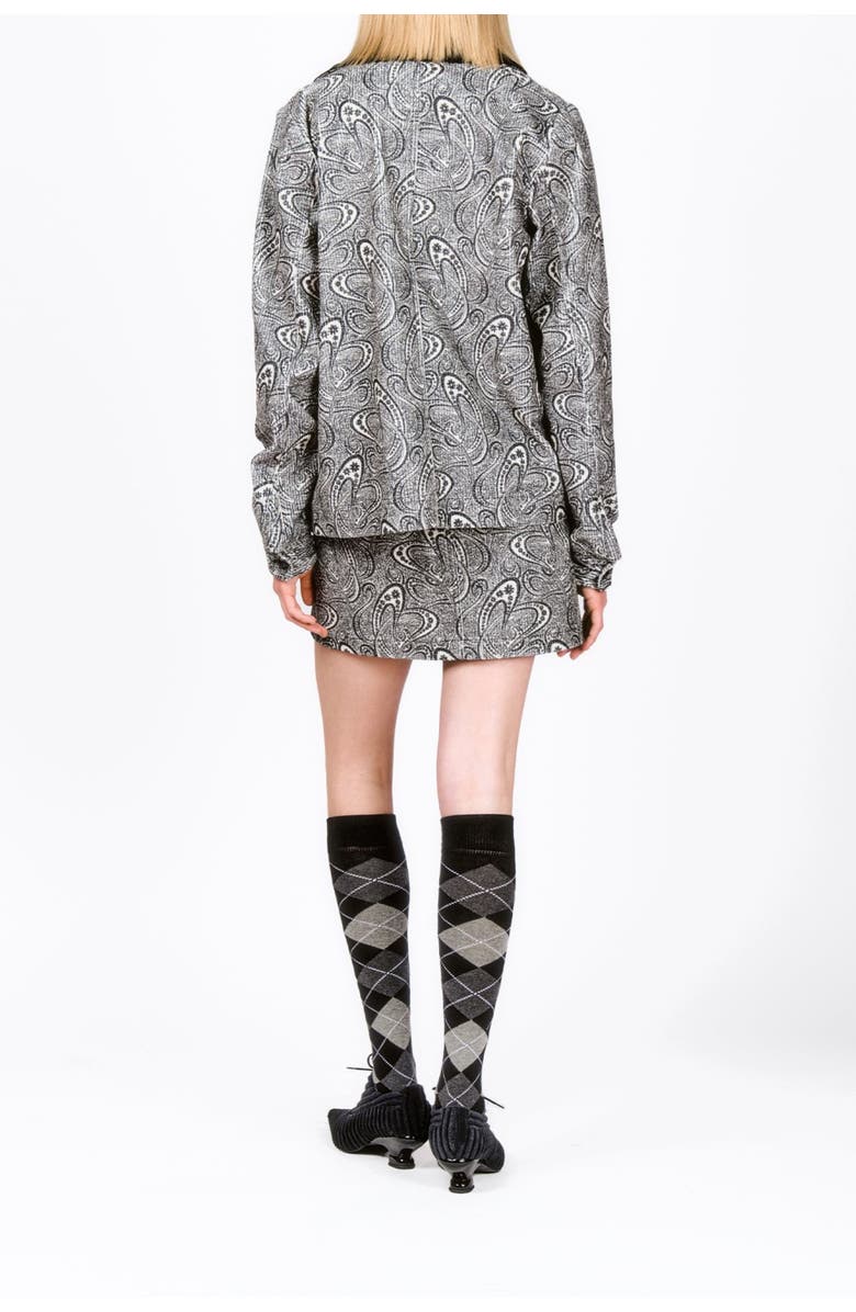 Anna Sui Beardsley Paisley Corduroy Skirt, Alternate, color,