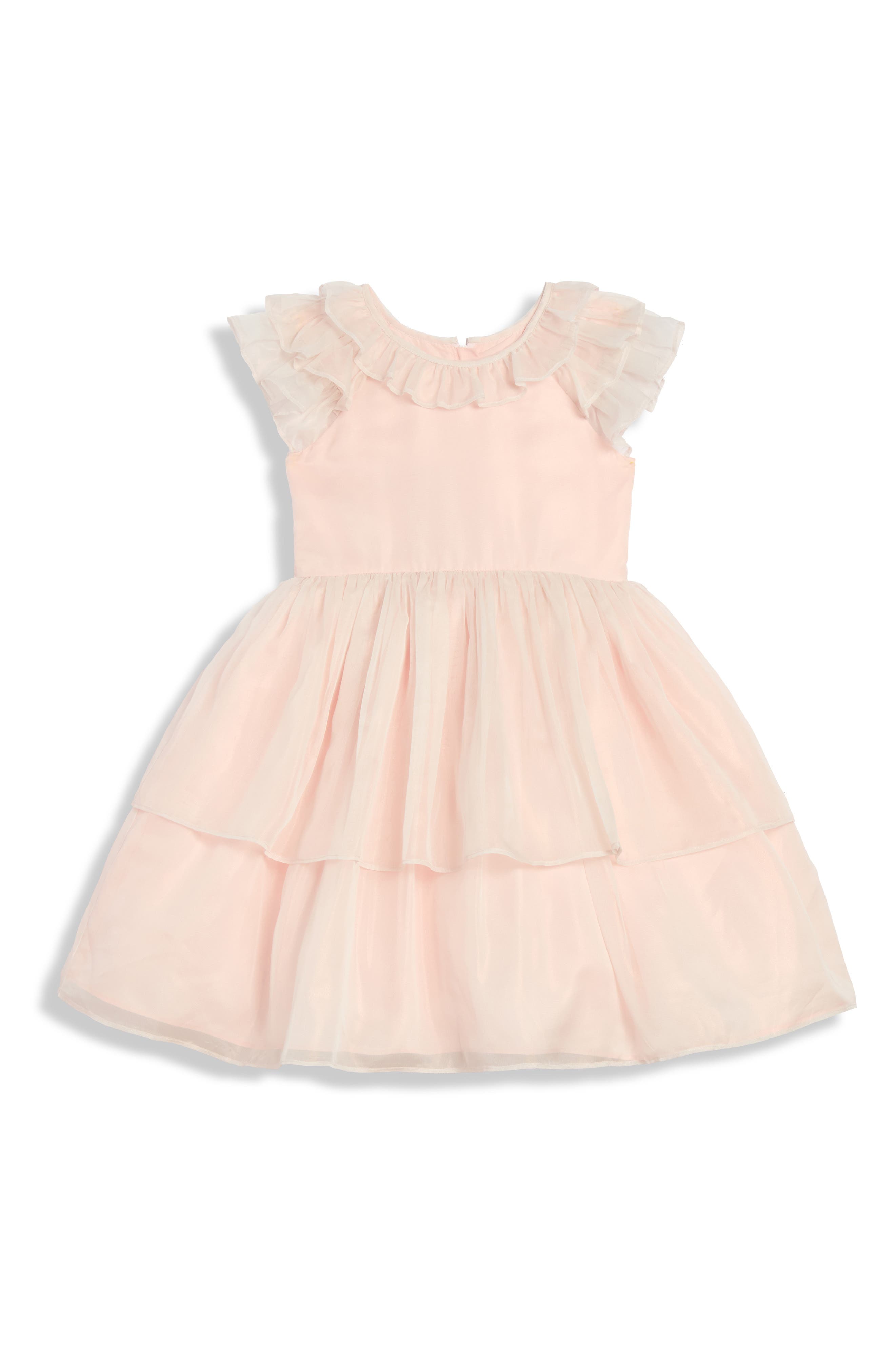 Kids' Anna Shimmer Chiffon Dress