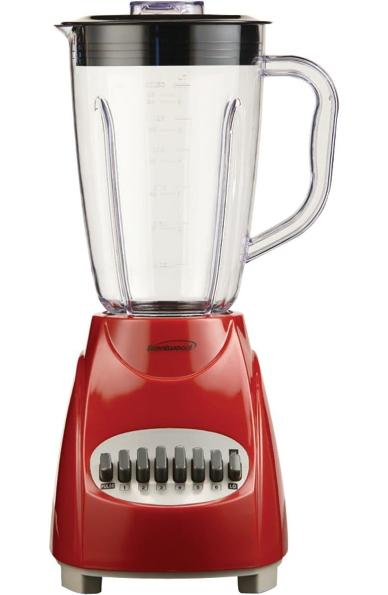 Brentwood Pulse Blender, Main, color, Red