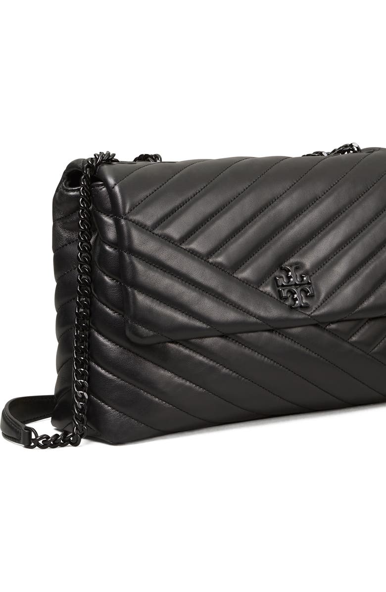 Tory Burch Kira Chevron Quilted Convertible Leather Crossbody Bag, Alternate, color,